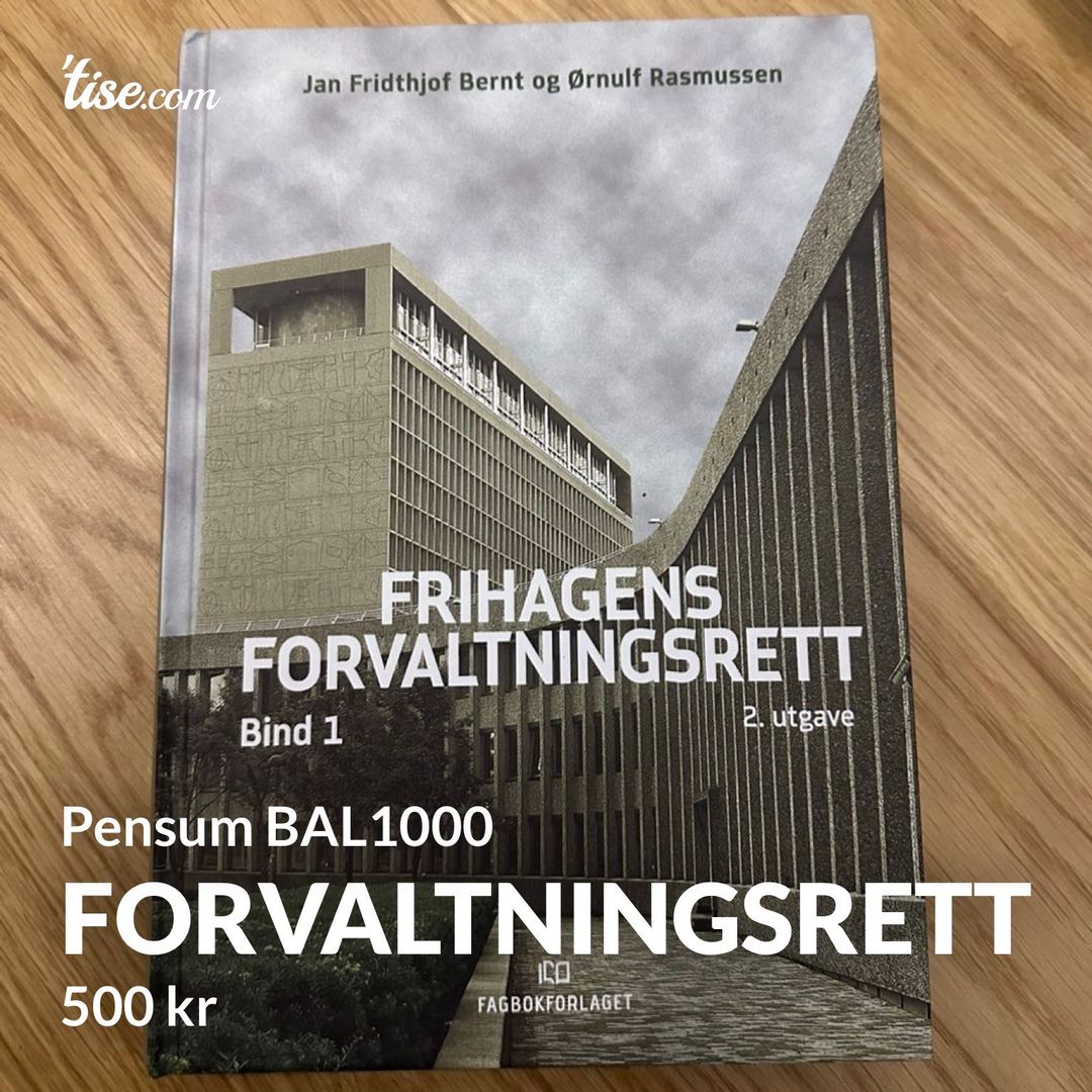 Forvaltningsrett