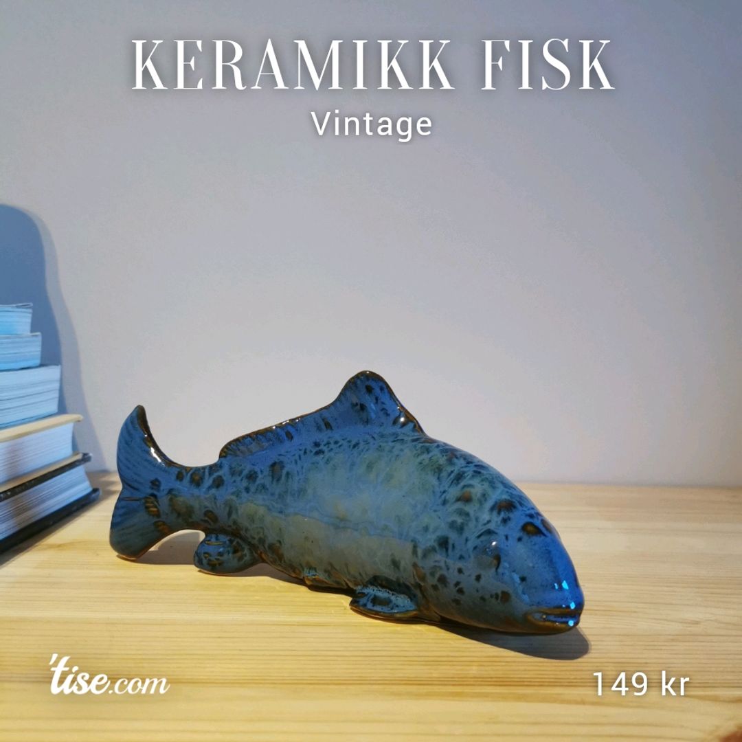 Keramikk Fisk