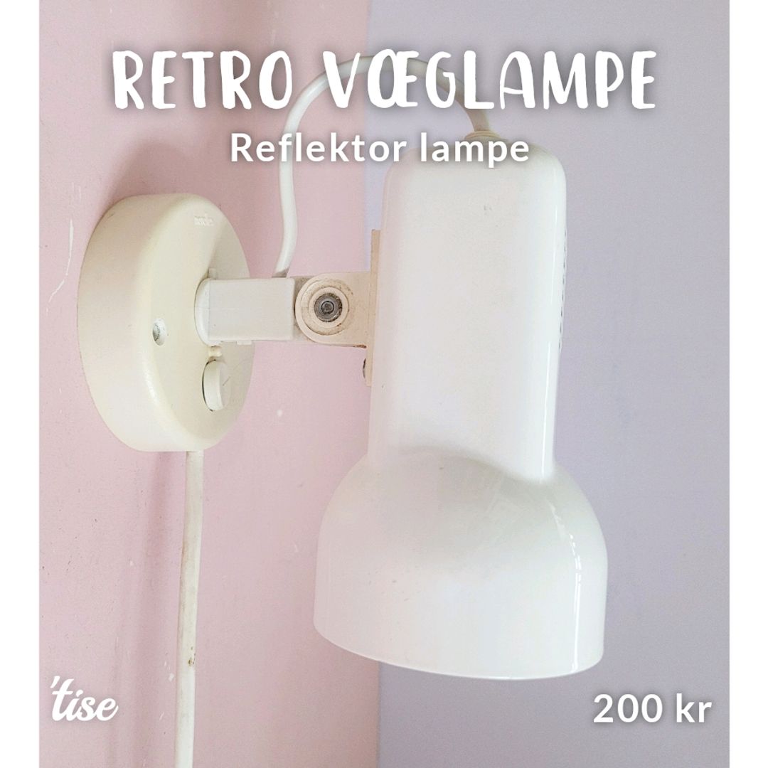 Retro Væglampe