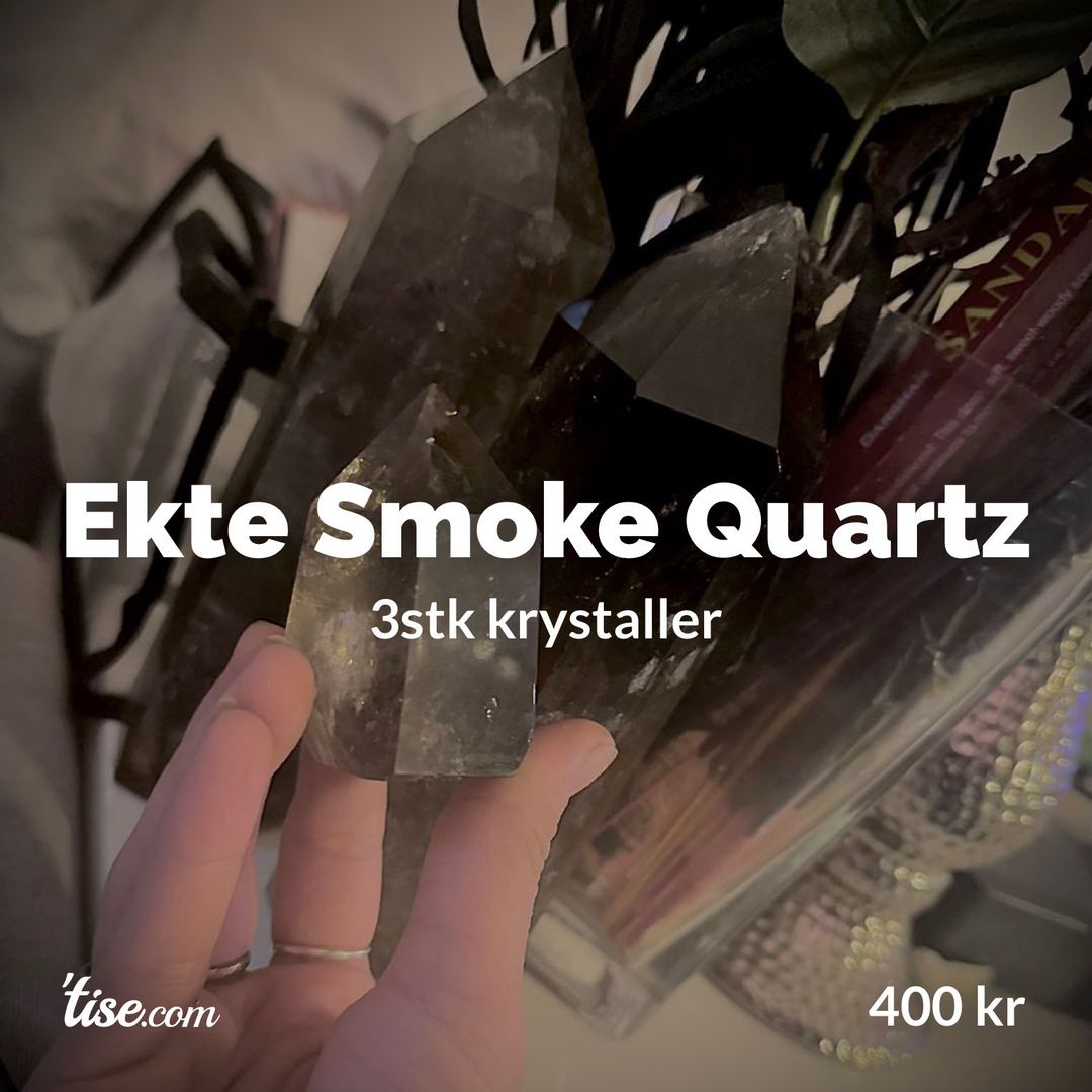 Ekte Smoke Quartz