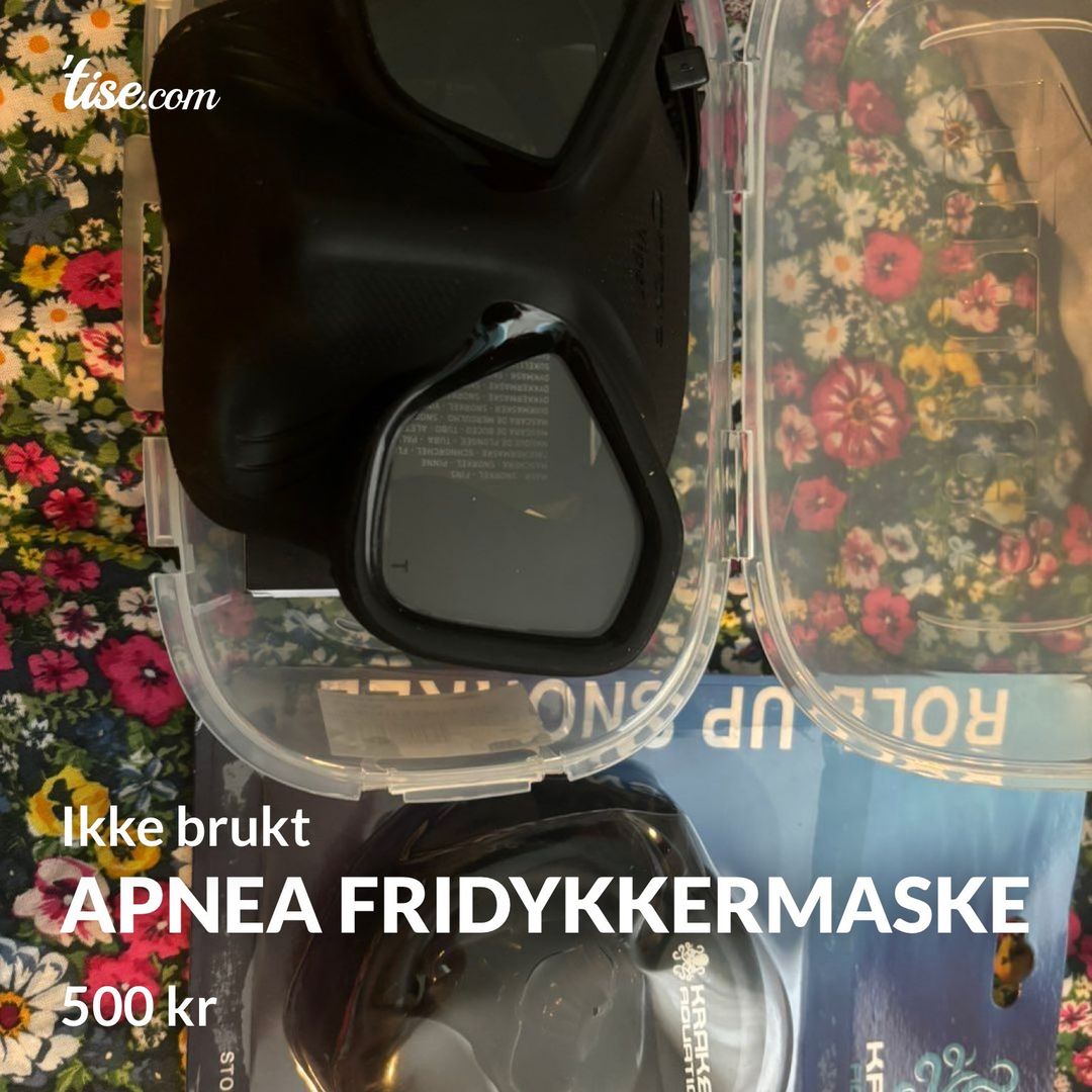 Apnea fridykkermaske