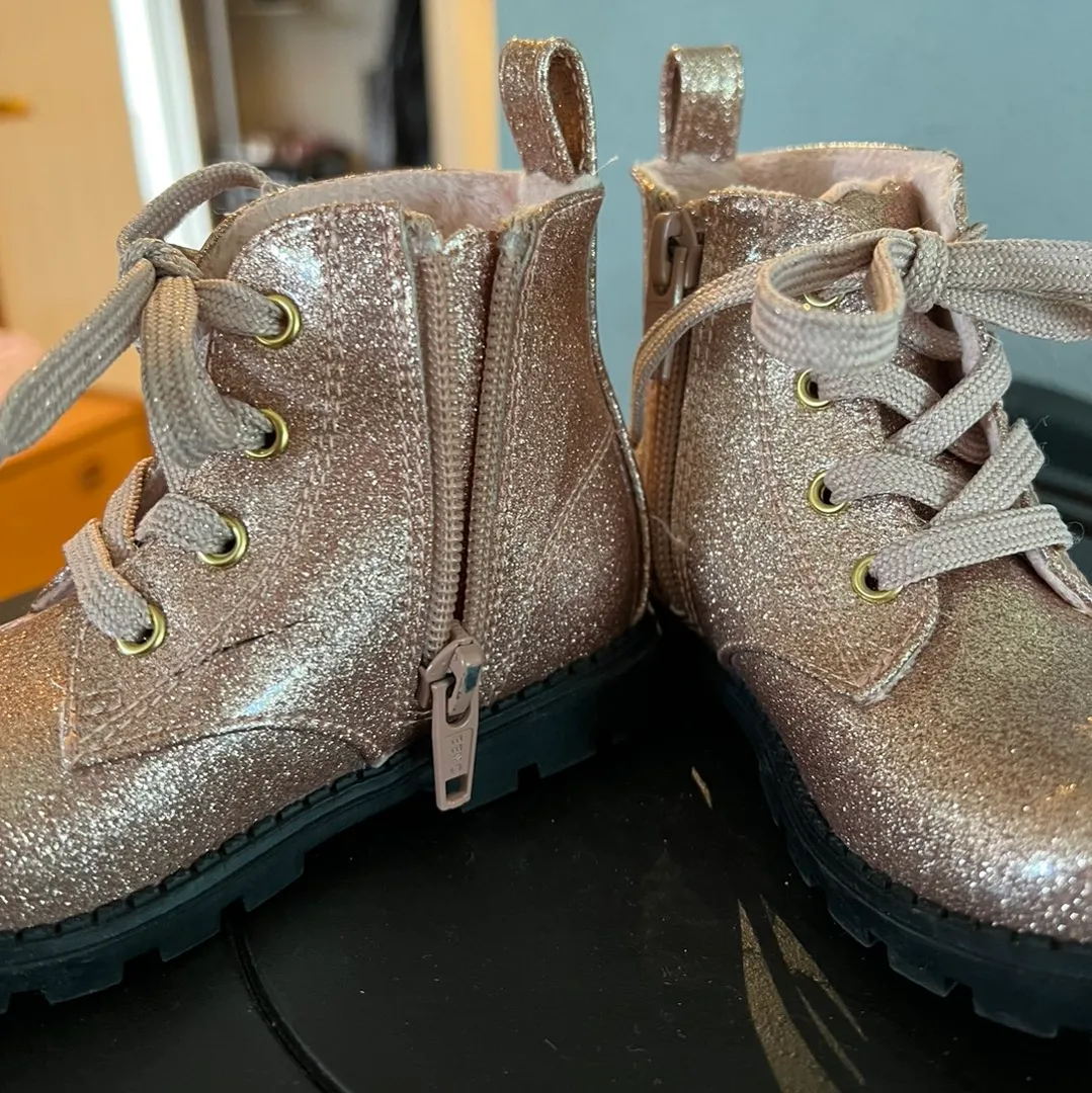 Glitter boots