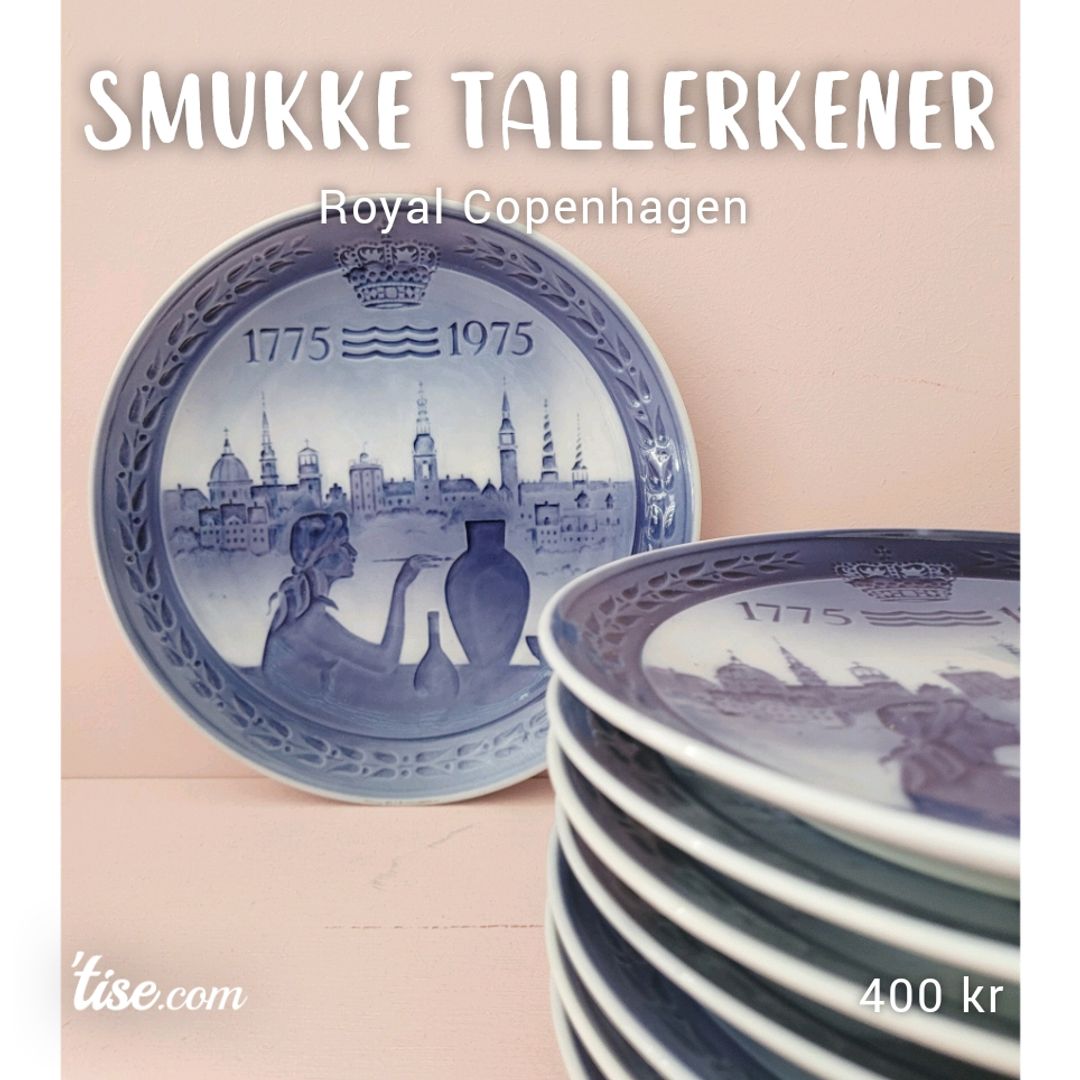 Smukke Tallerkener