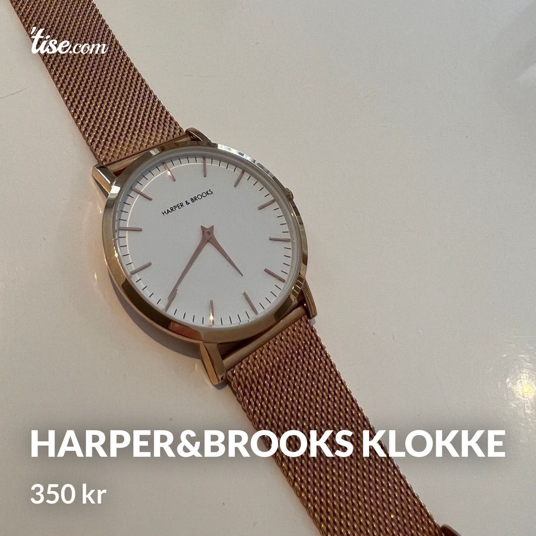 HarperBrooks klokke