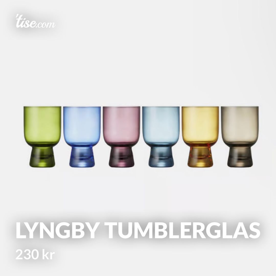 Lyngby tumblerglas