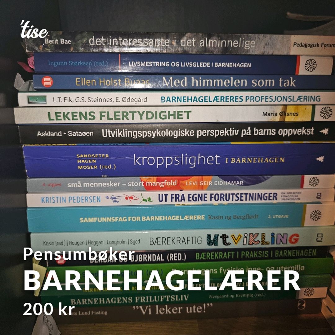 Barnehagelærer