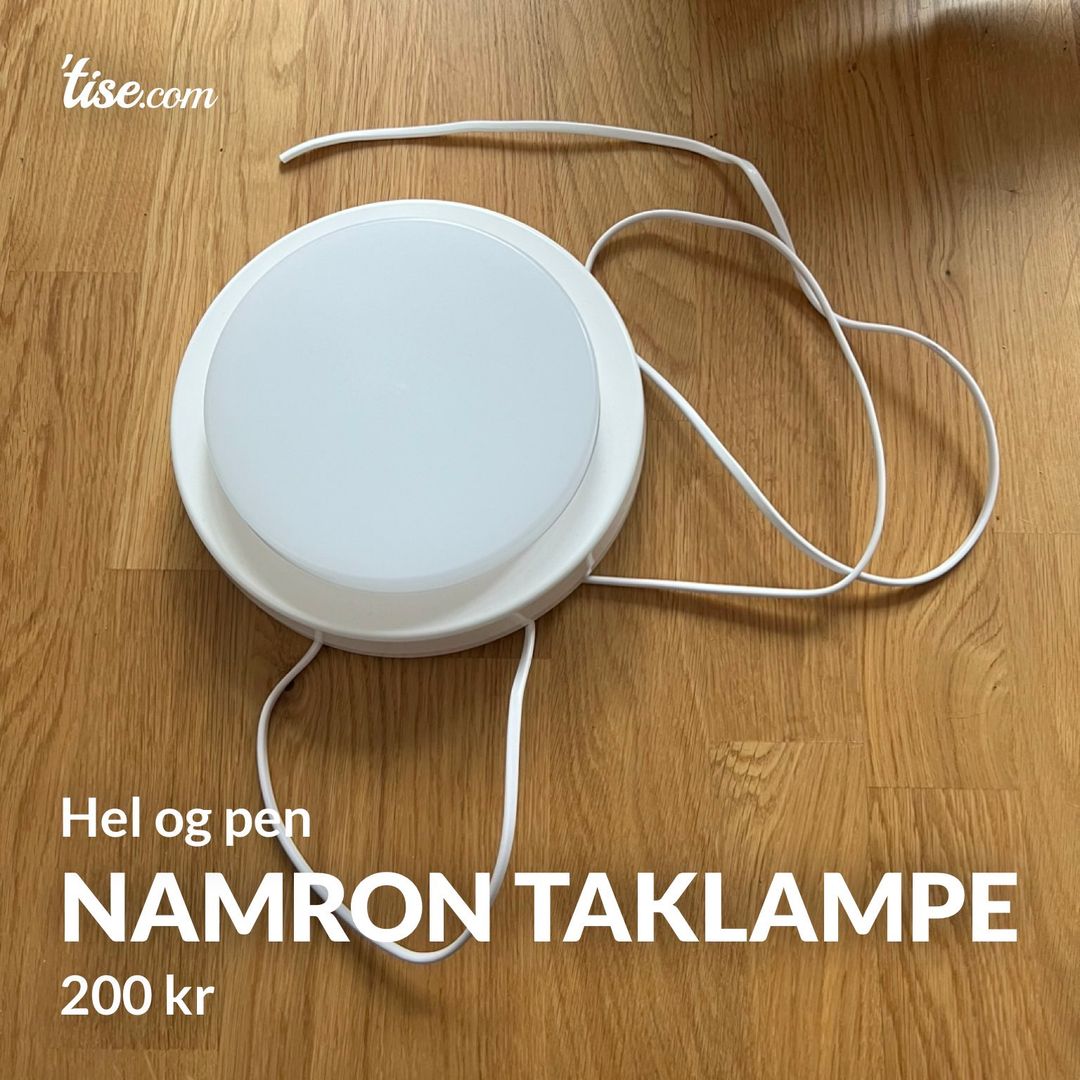 Namron taklampe