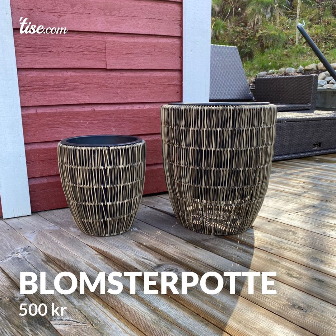 Blomsterpotte