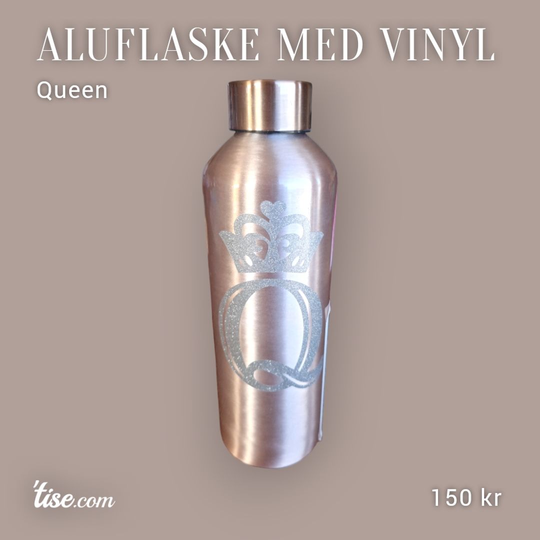 Aluflaske Med Vinyl