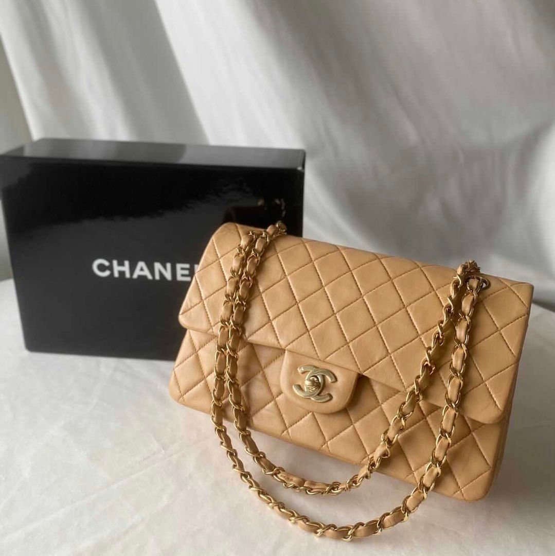 Chanel double flap