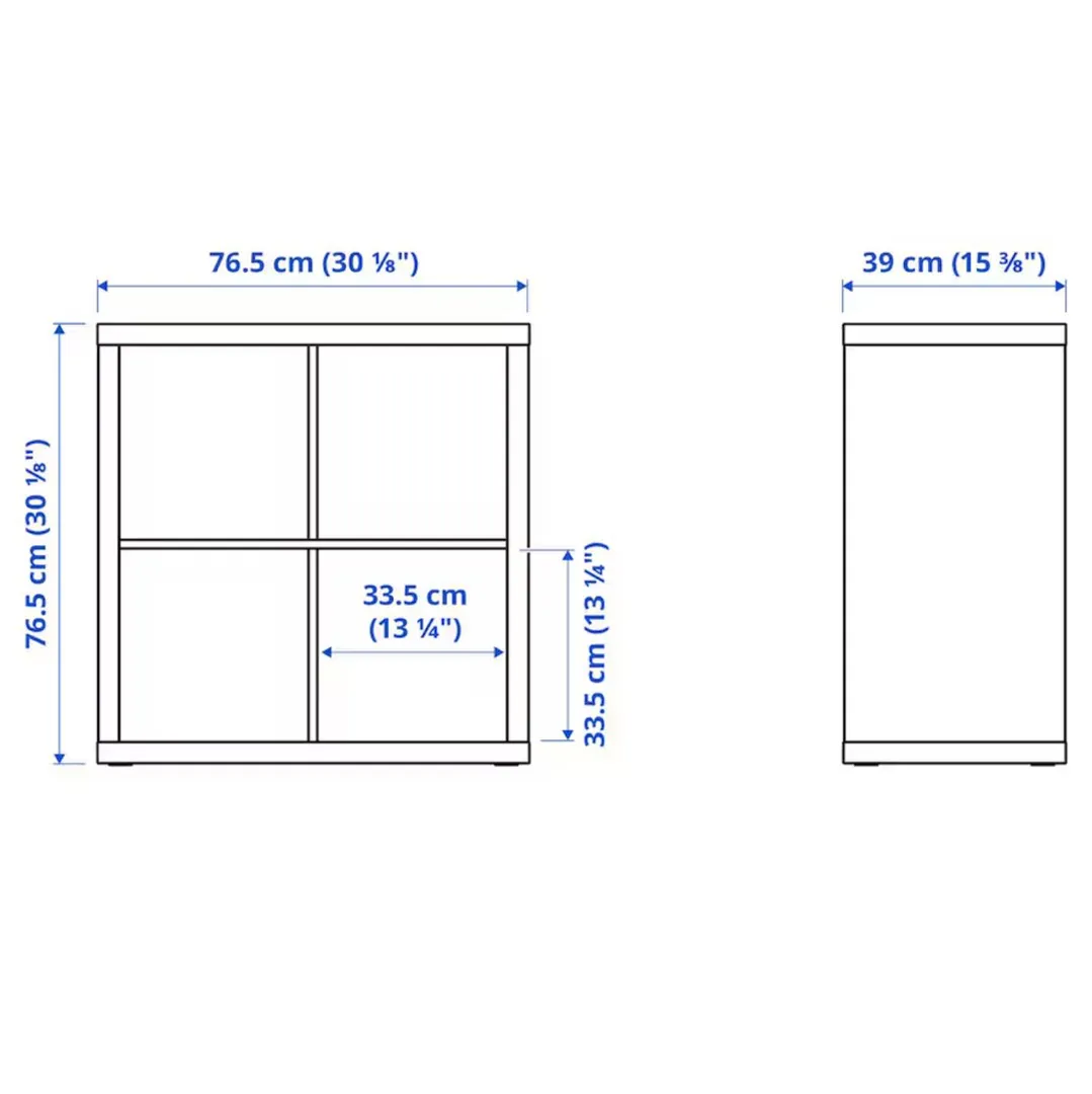 Kallax hylle ikea