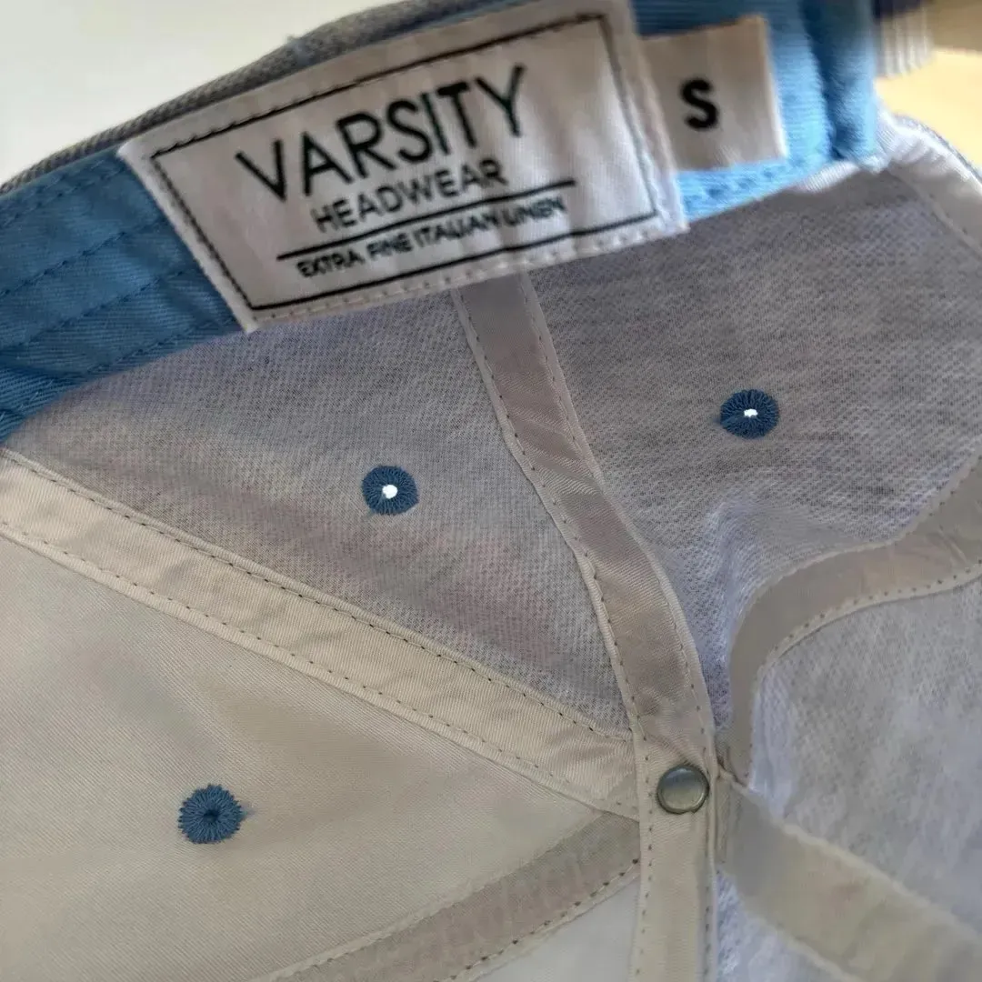 Varsity linen caps