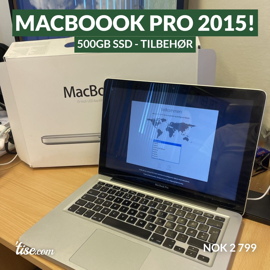 MacBoook Pro 2015!