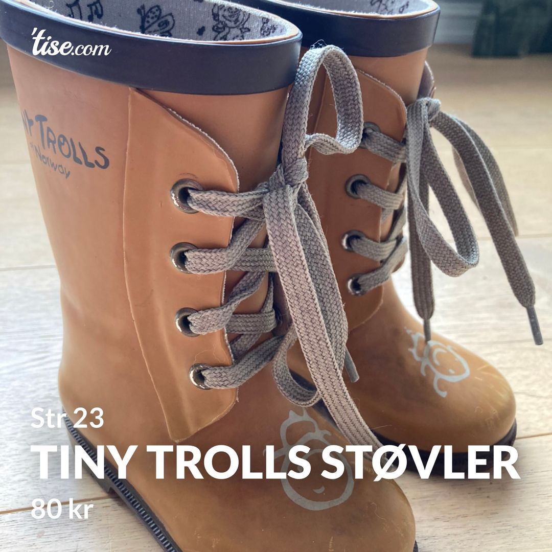 Tiny trolls støvler