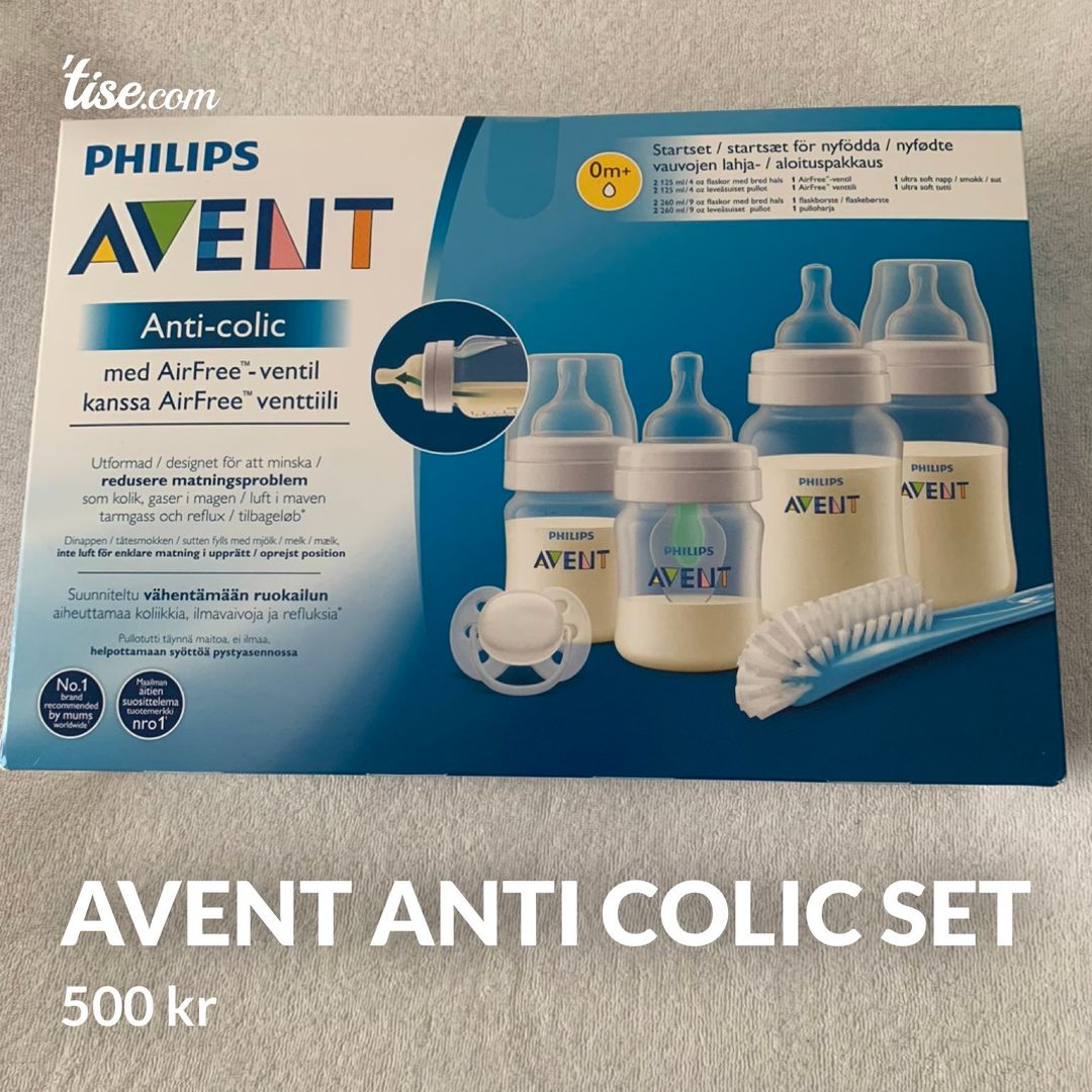 Avent anti colic set