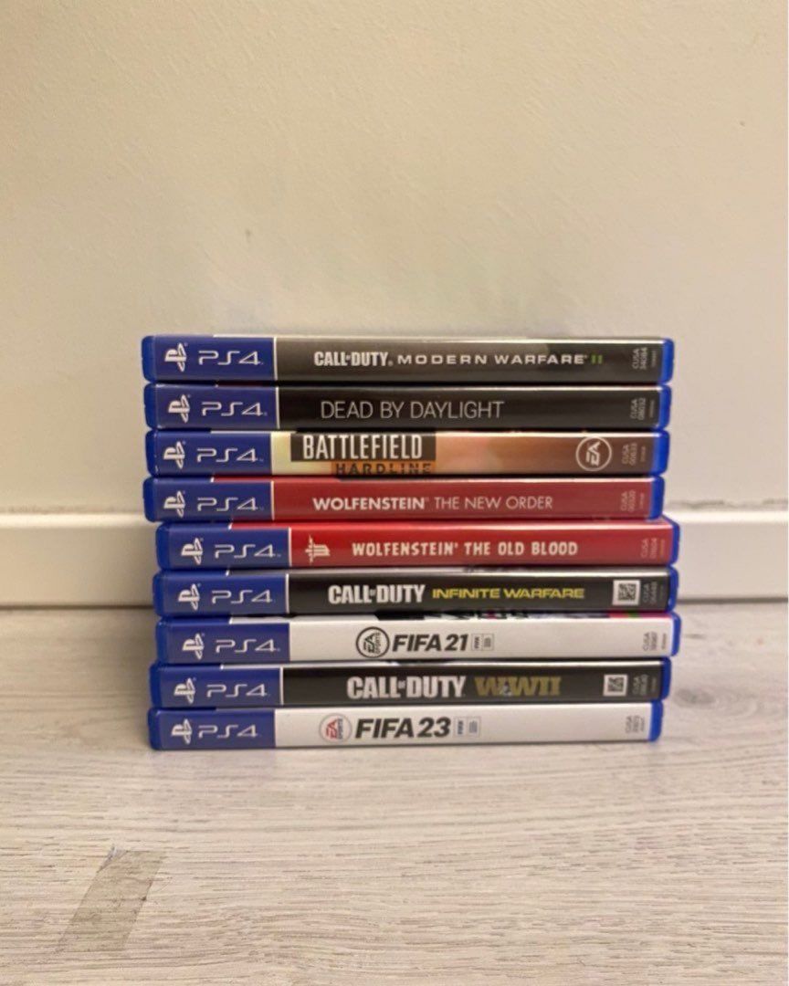 Diverse PS4 spill