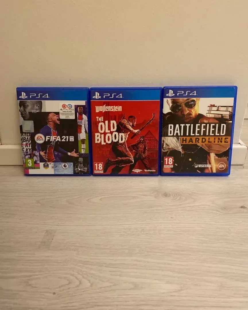 Diverse PS4 spill