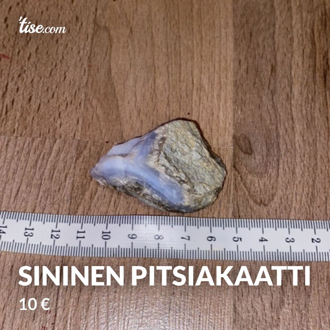 sininen pitsiakaatti