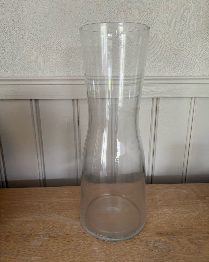 Vase i glass