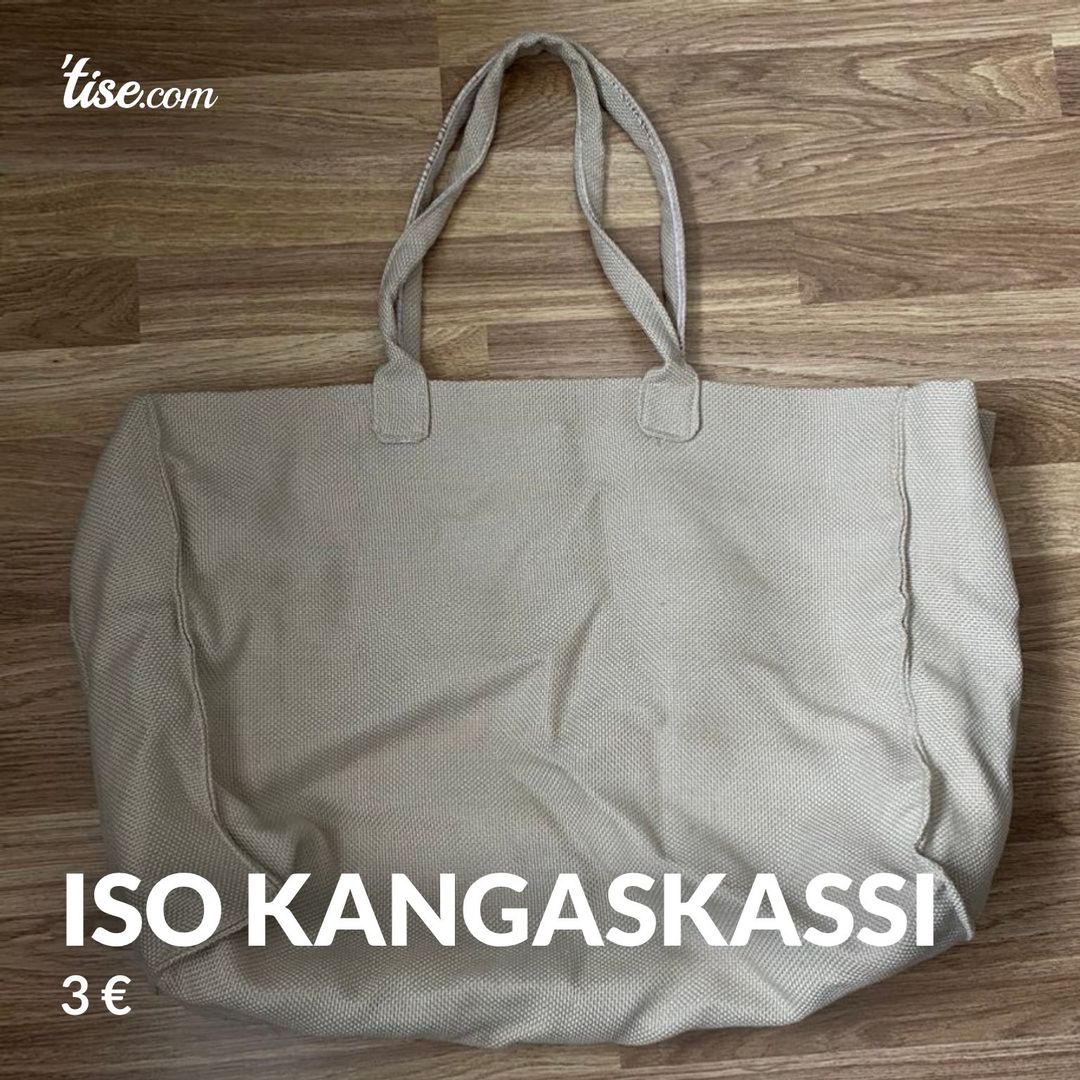 Iso kangaskassi