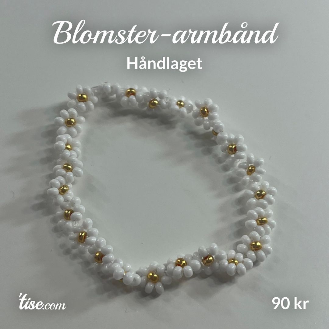 Blomster-armbånd