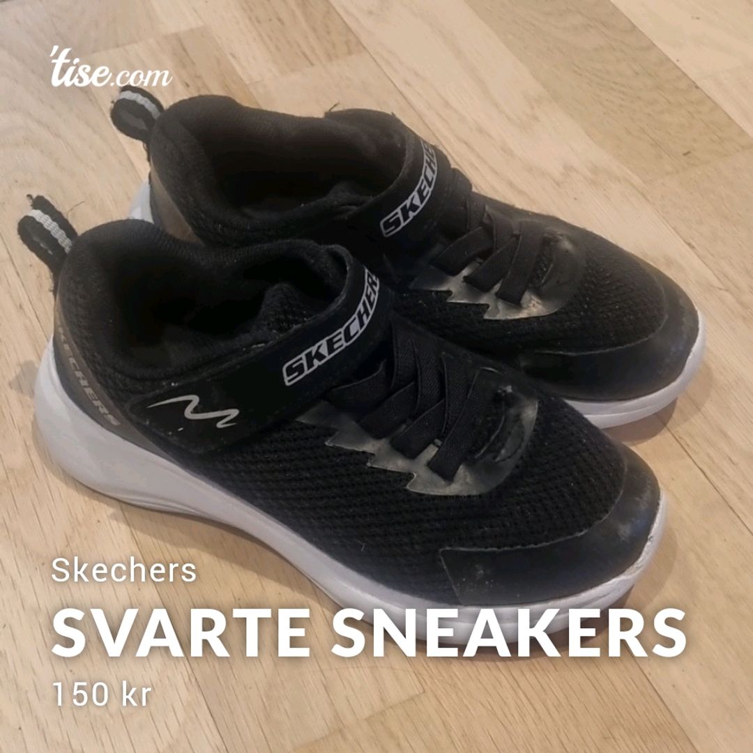 Svarte sneakers