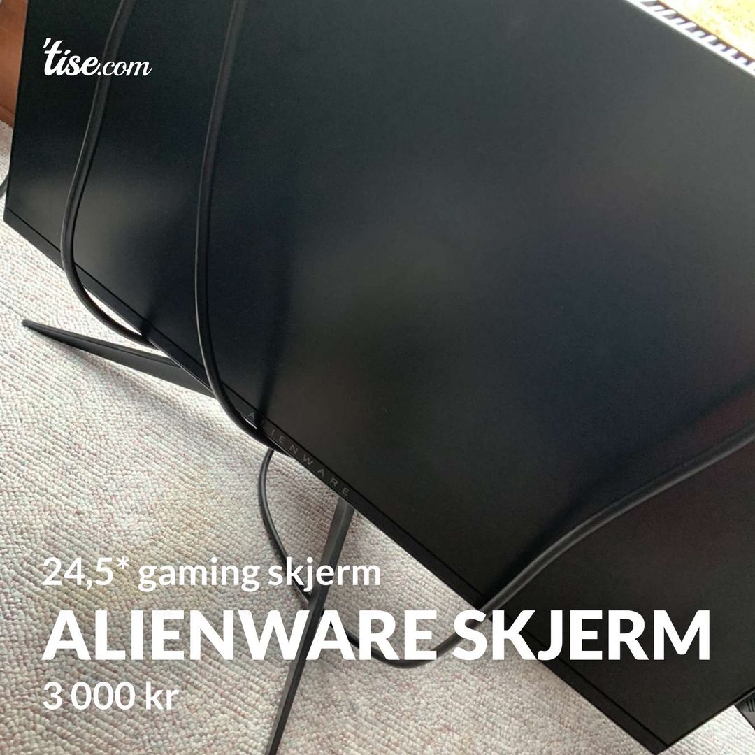 Alienware skjerm