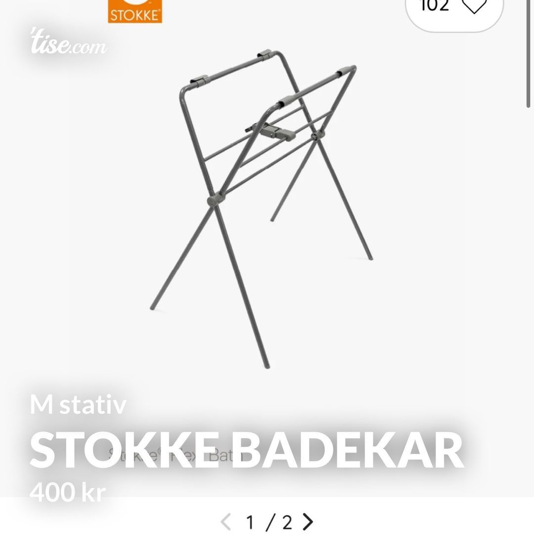 Stokke badekar