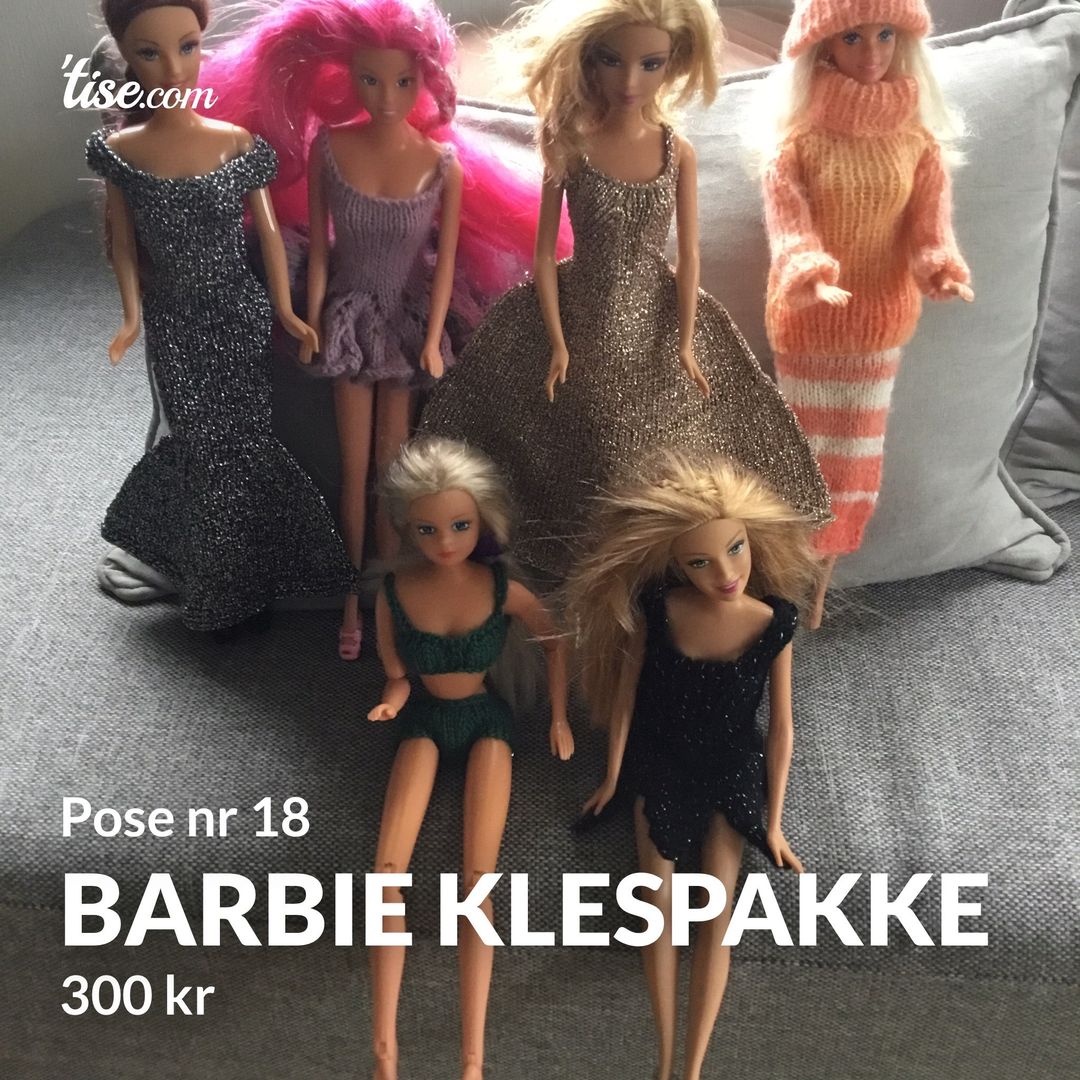 Barbie klespakke