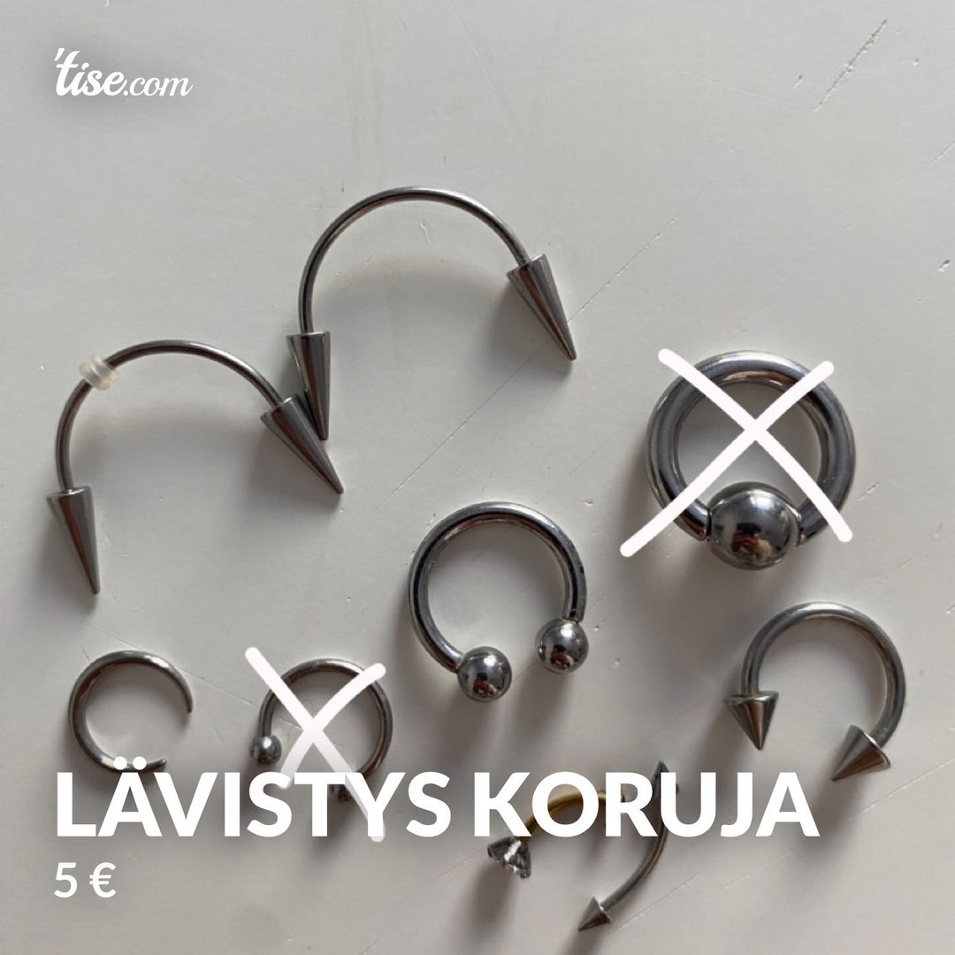 Lävistys koruja