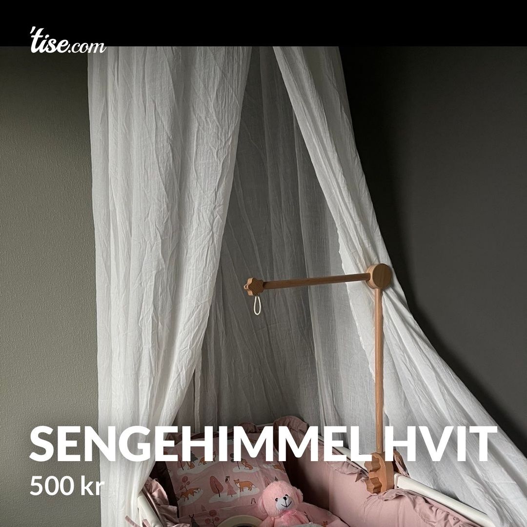 Sengehimmel hvit