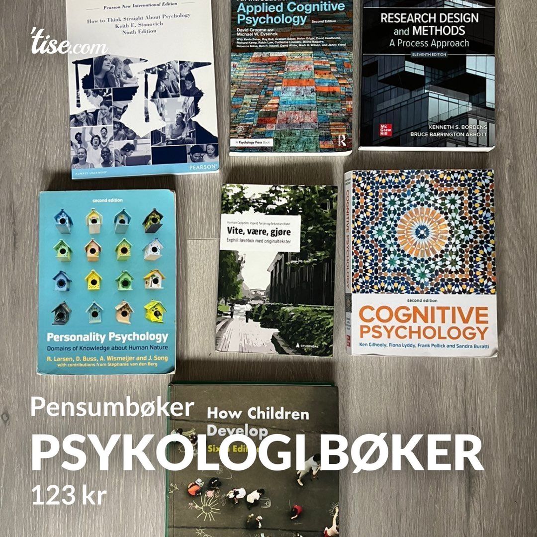 Psykologi bøker