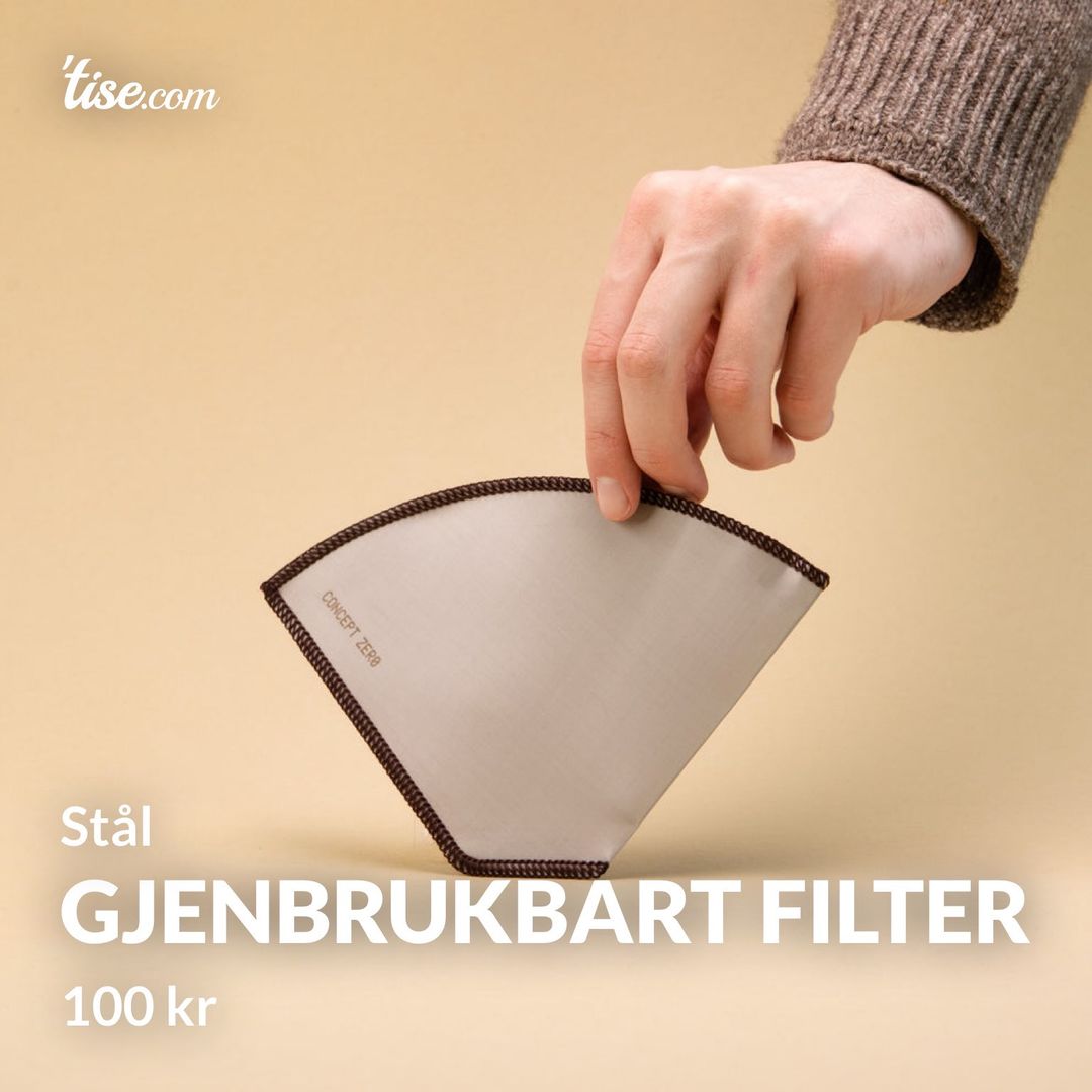 Gjenbrukbart filter