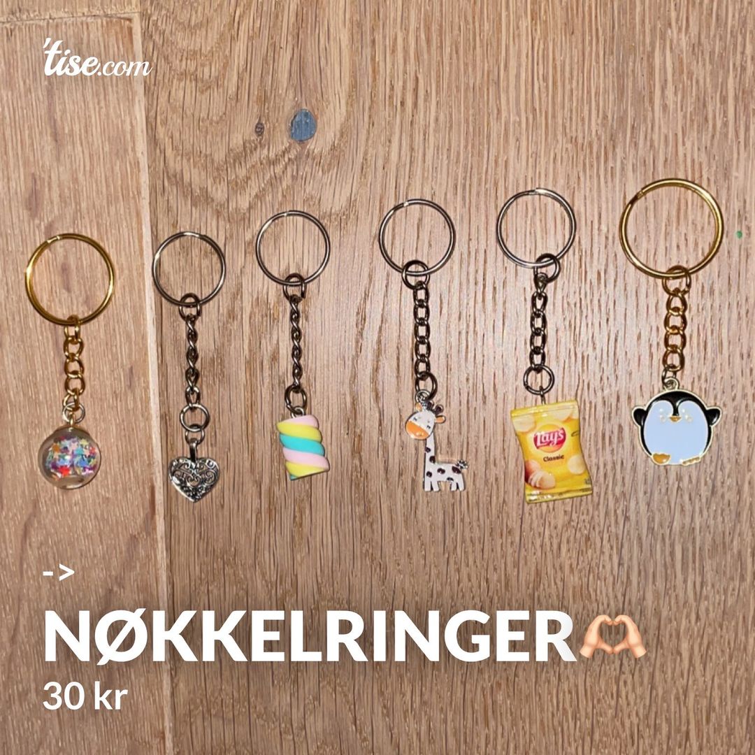 Nøkkelringer🫶🏻