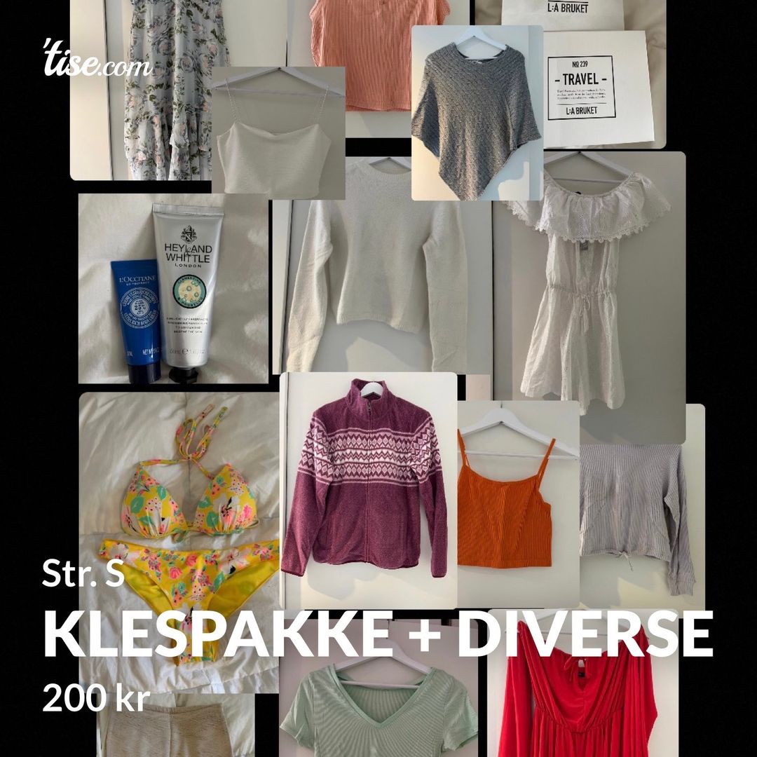 Klespakke + diverse