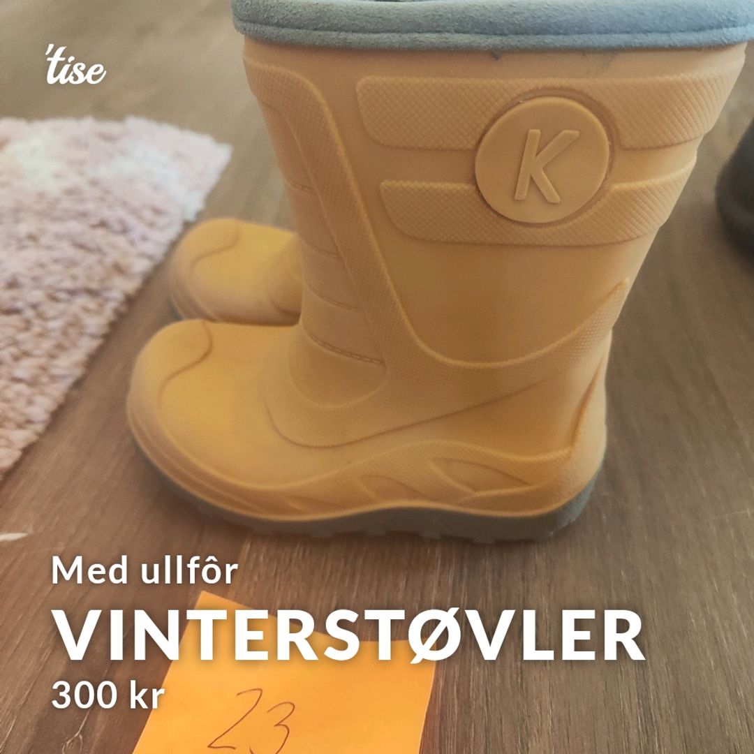 Vinterstøvler