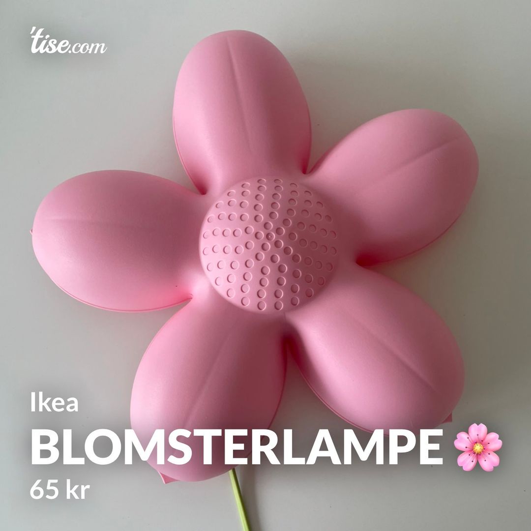 Blomsterlampe 🌸