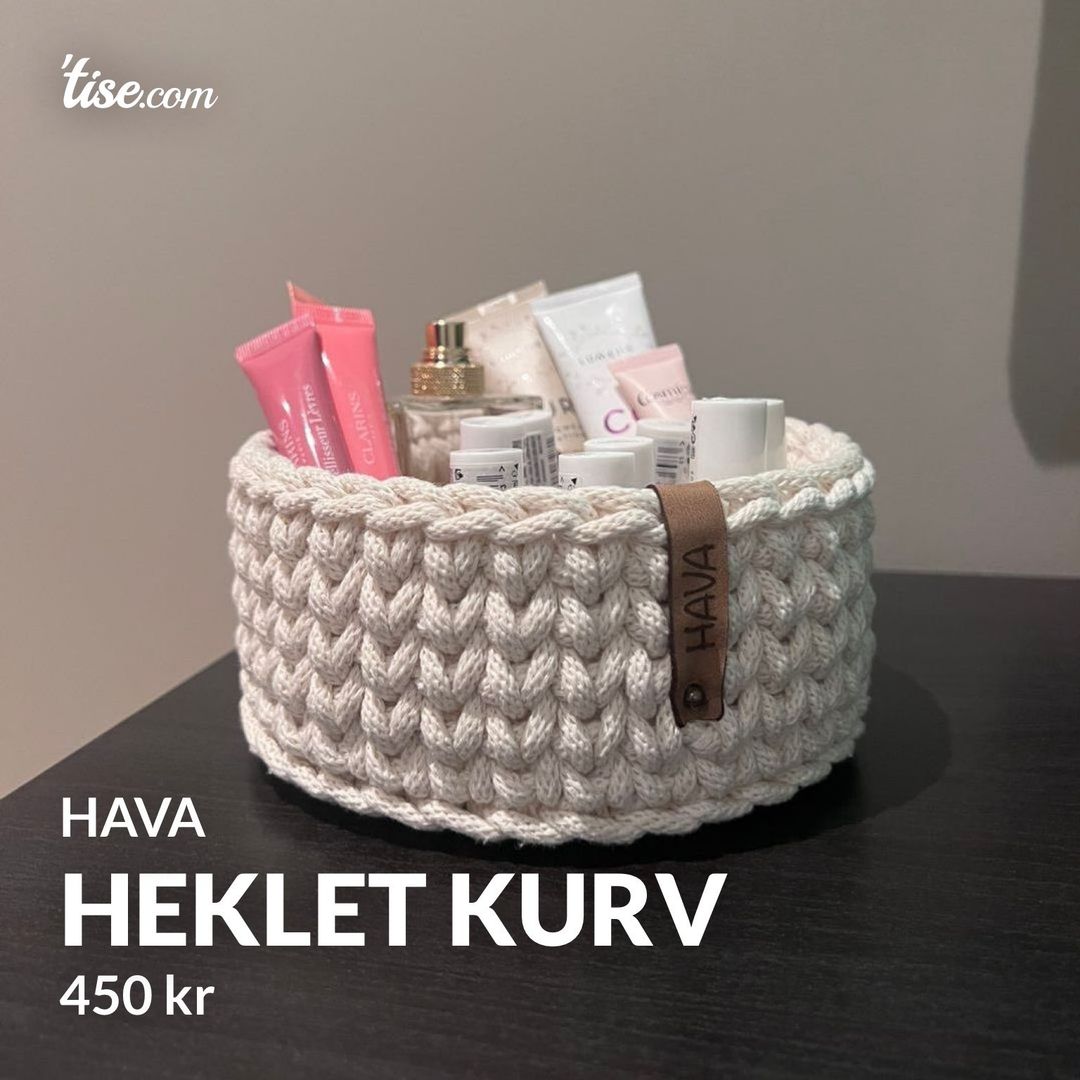 Heklet kurv