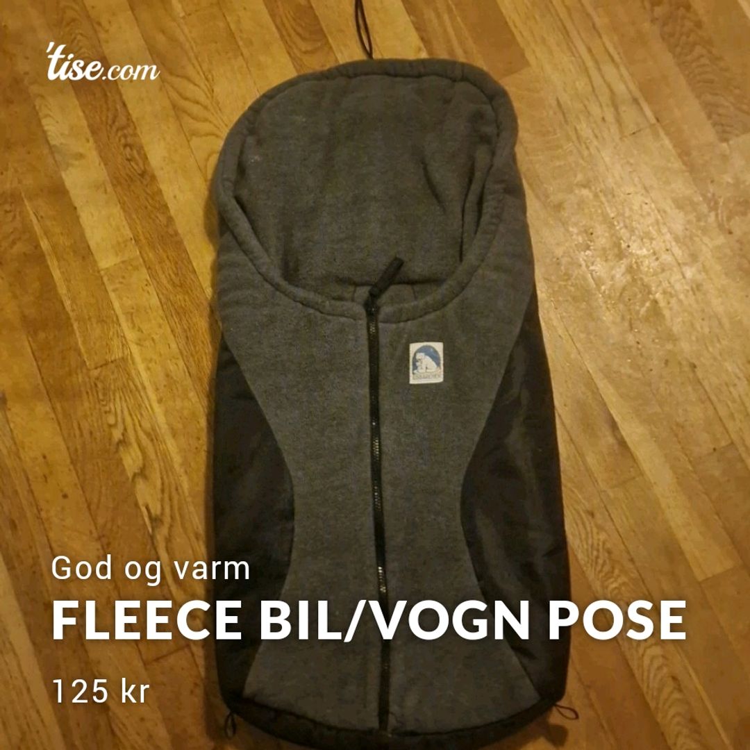 Fleece Bil/vogn Pose