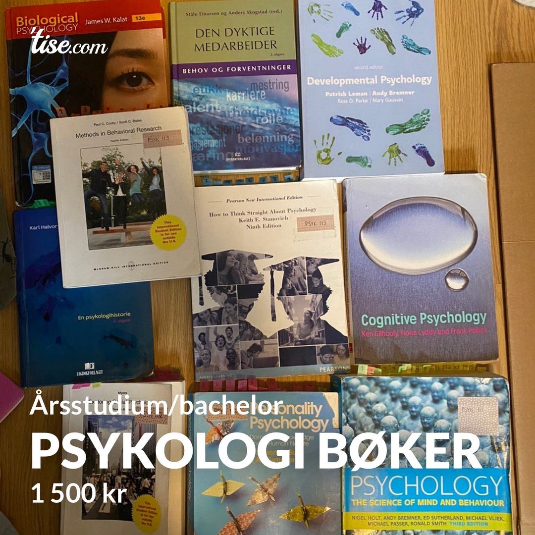 Psykologi bøker