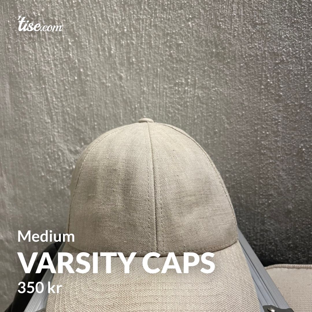 Varsity caps