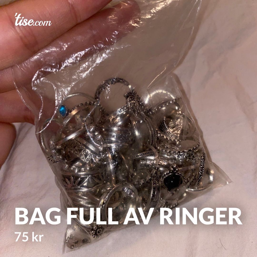 Bag full av ringer