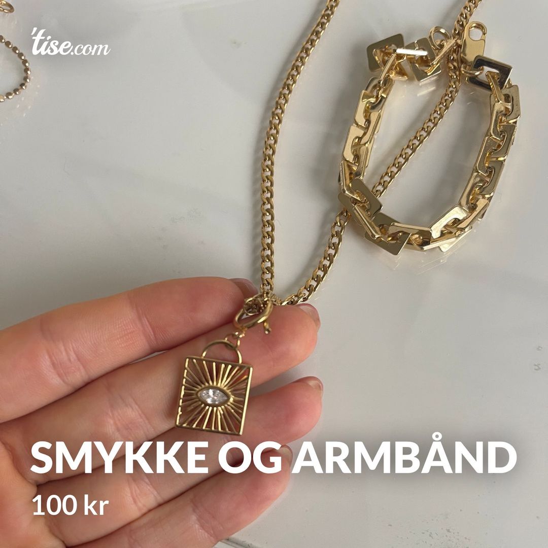 Smykke og armbånd