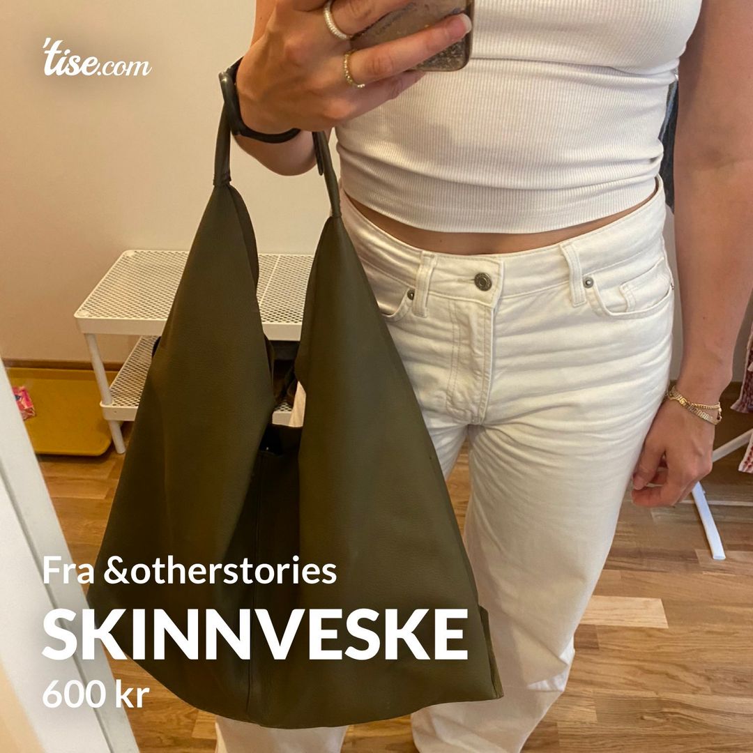 Skinnveske