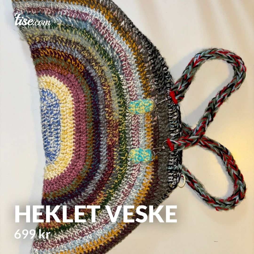 Heklet veske