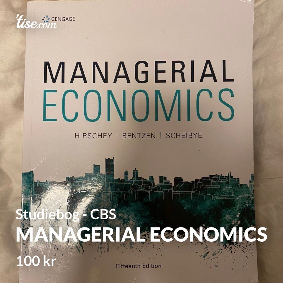 Managerial Economics