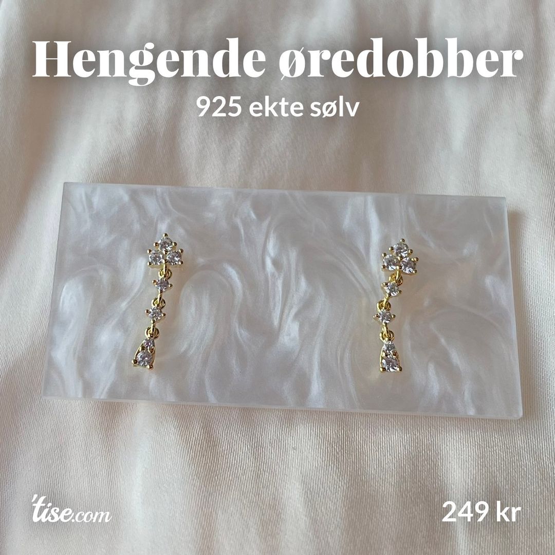 Hengende øredobber