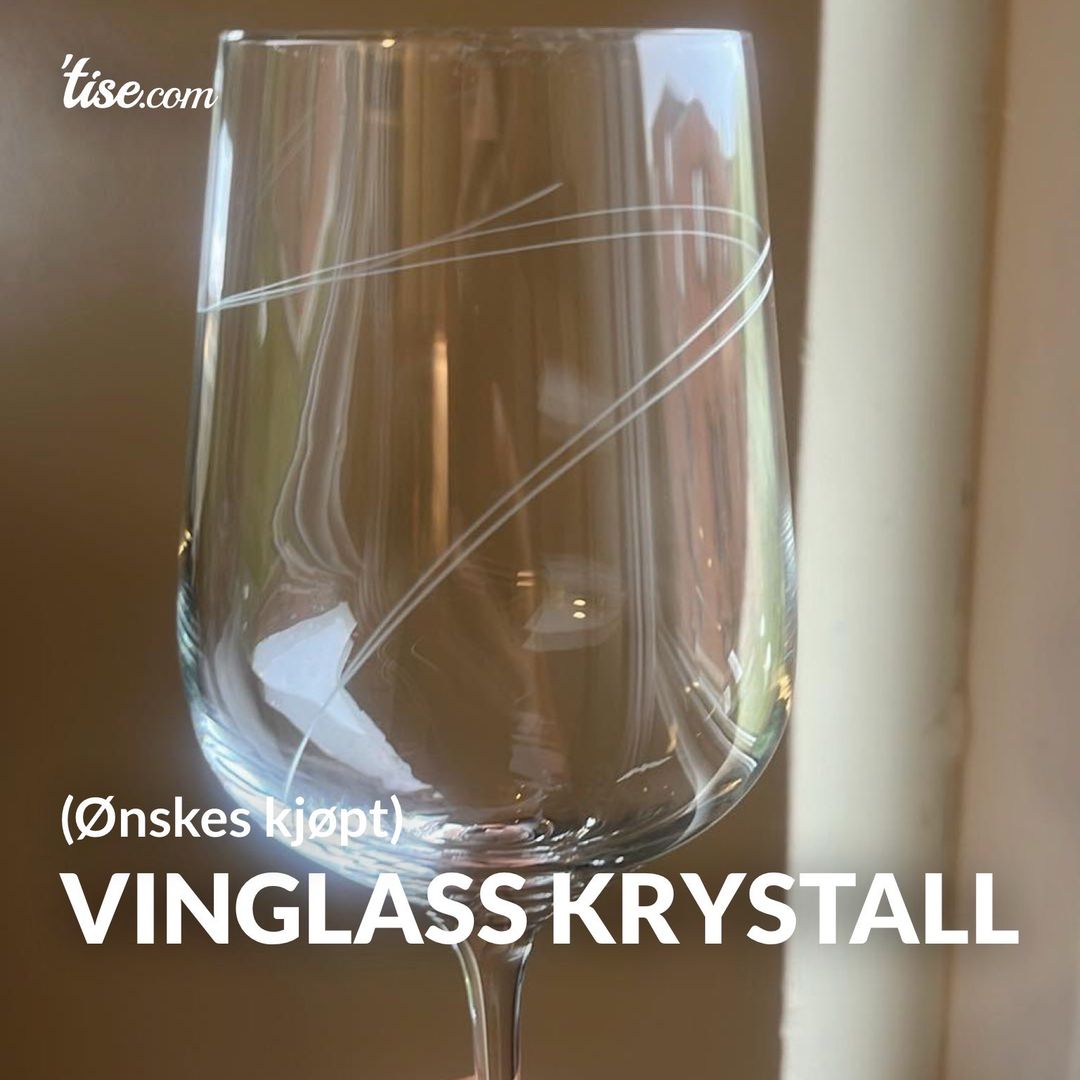 Vinglass krystall