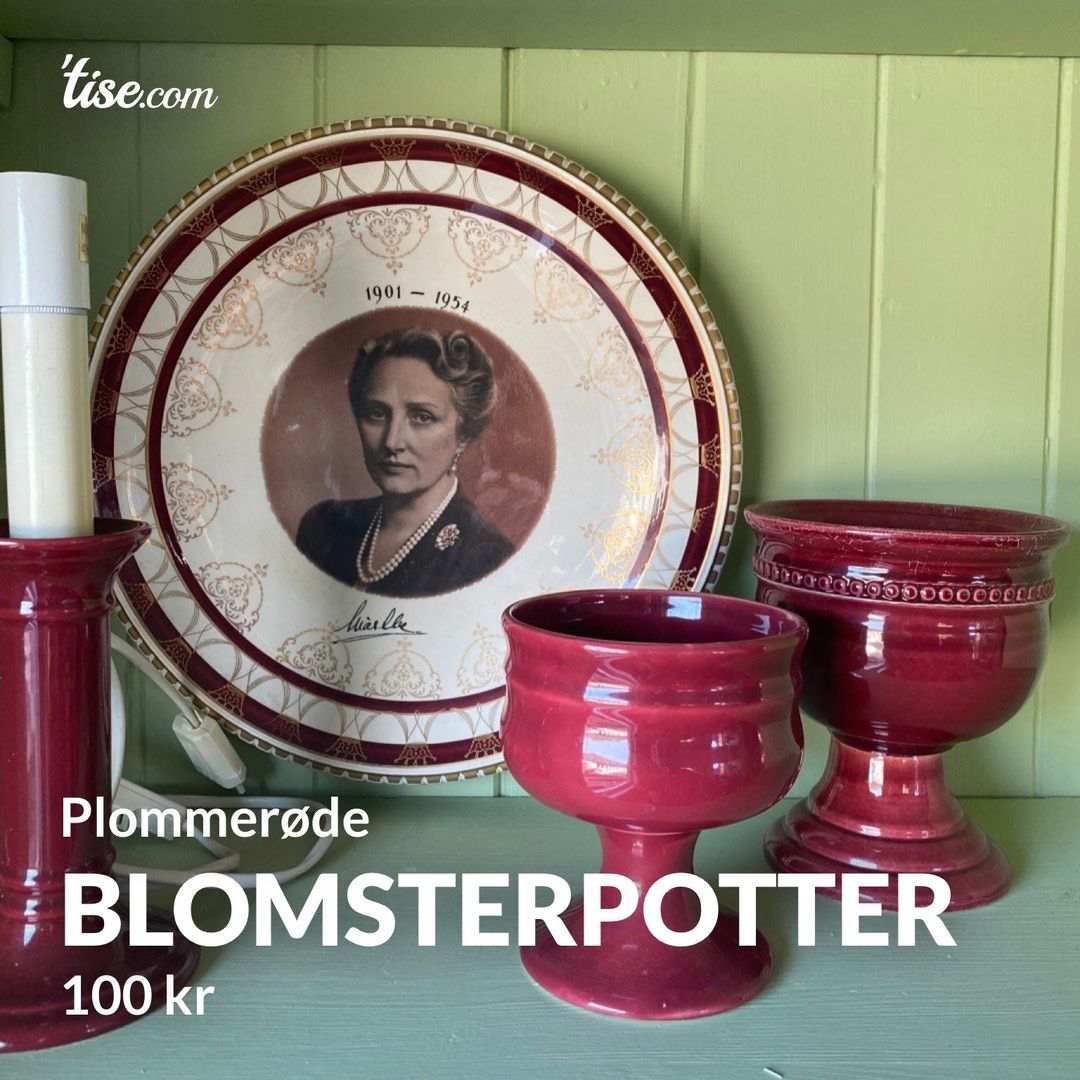 Blomsterpotter