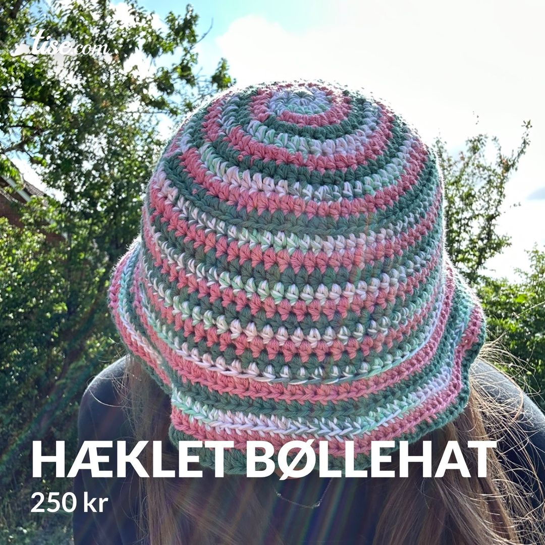 Hæklet bøllehat